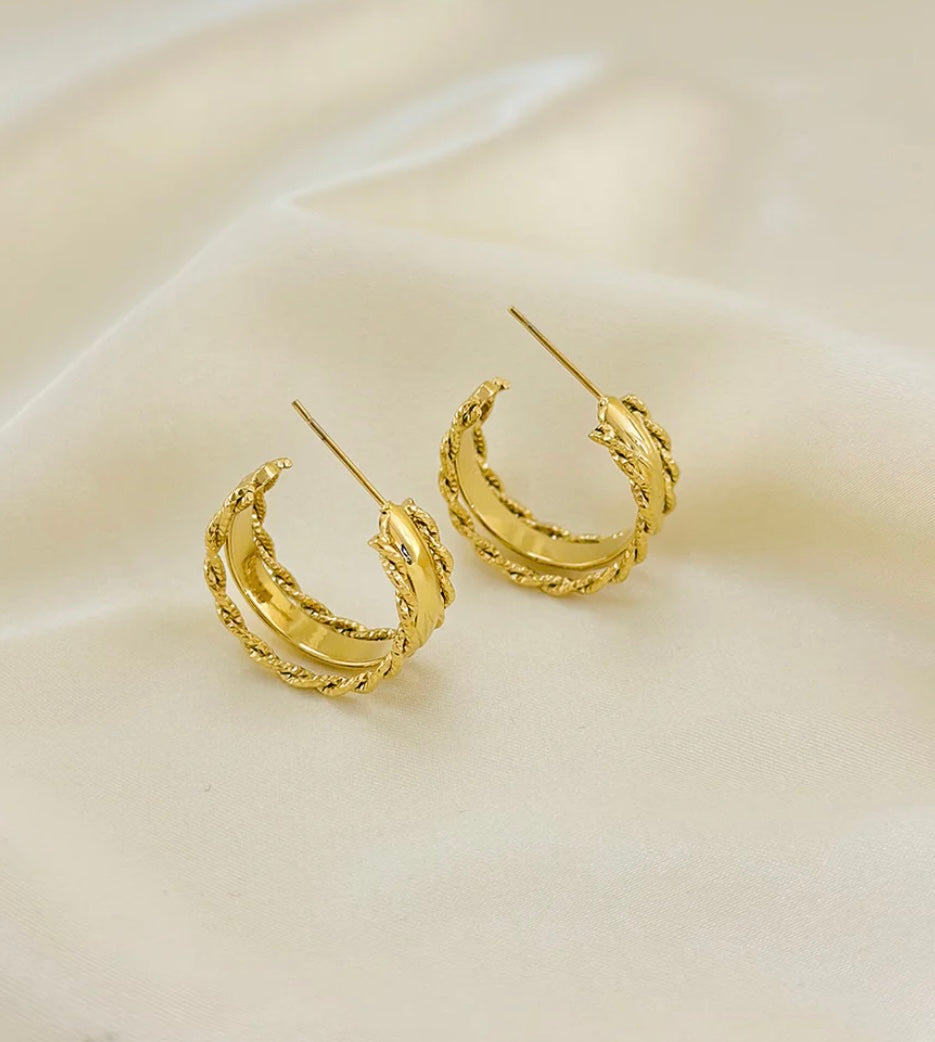 Boucles d’oreilles Marie
